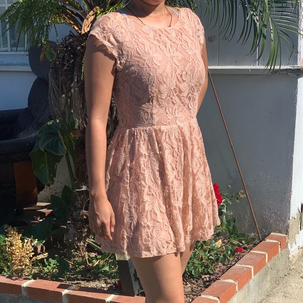 ILoveH81 Large Cream Dress